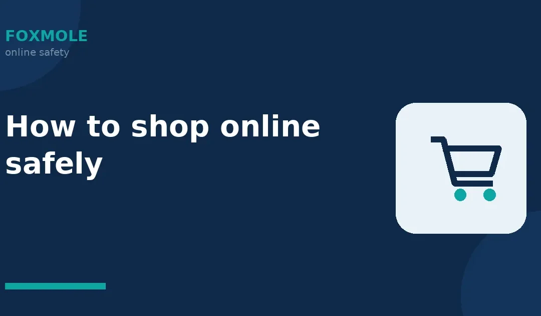 How to shop online safely