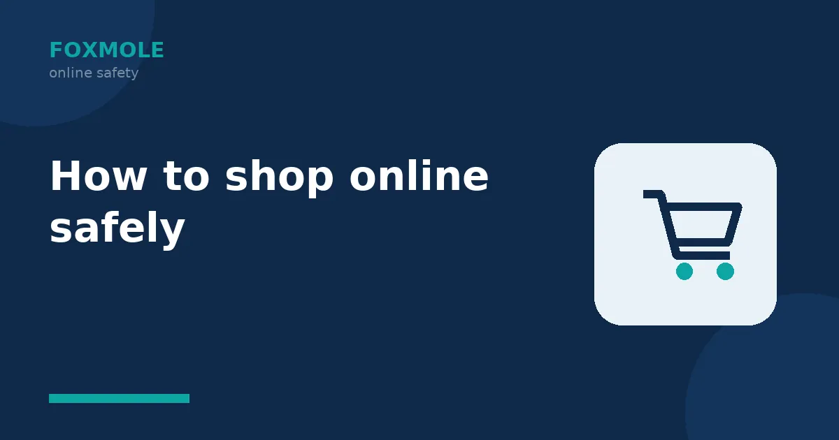 How to shop online safely